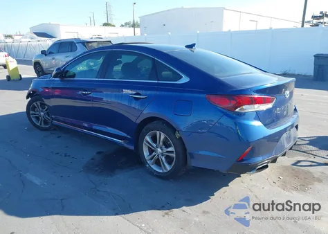2019 Hyundai Sonata Sport from USA, damaged, VIN 5NPE34AF0KH800715